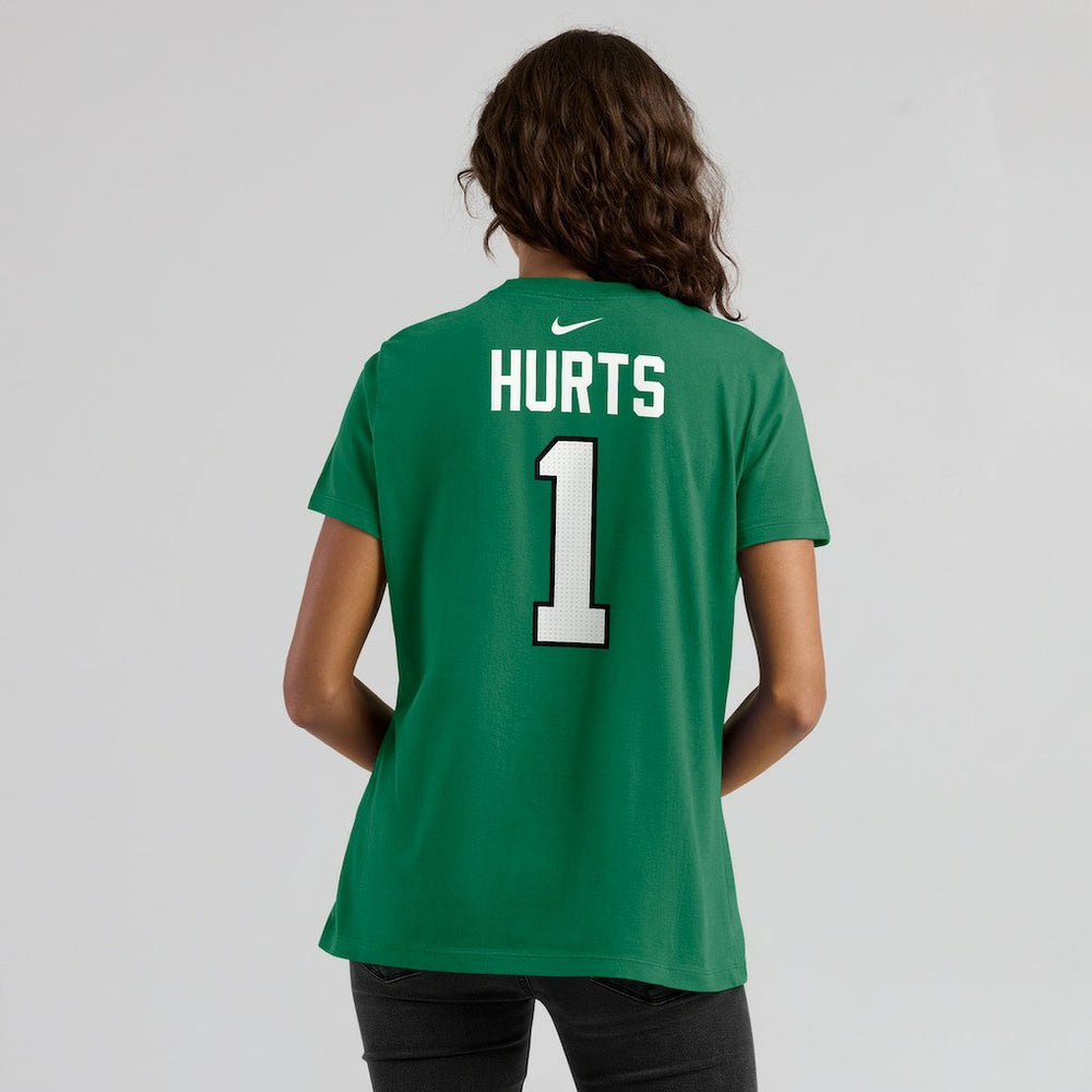 Jalen Hurts Philadelphia Eagles Women's Player Name & Number T-Shirt - Kelly Green for sale