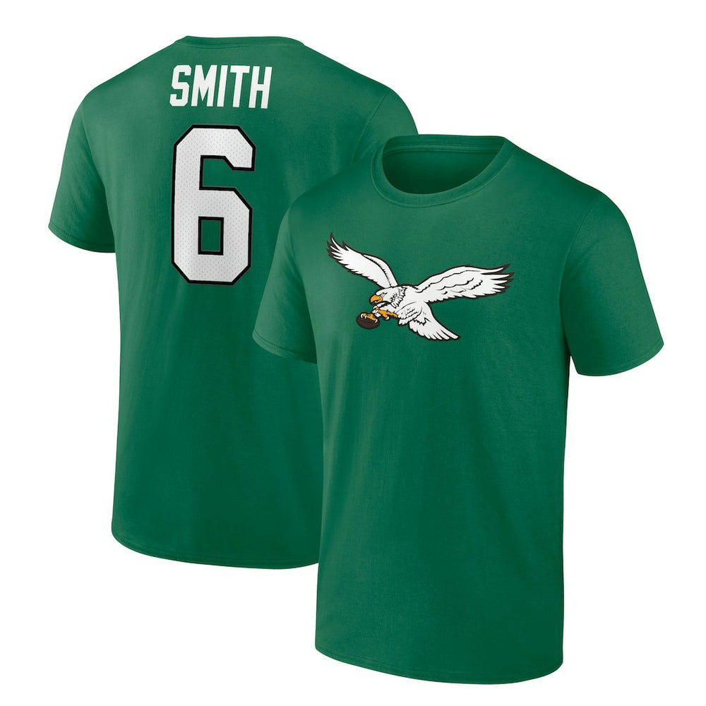 DeVonta Smith Philadelphia Eagles Alternate Icon Player Name & Number T-Shirt - Kelly Green cheap