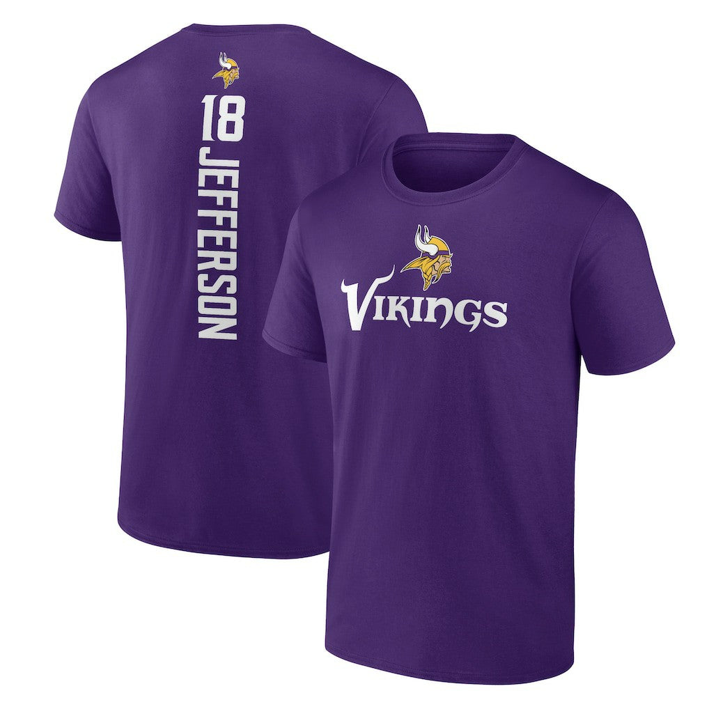 Justin Jefferson Minnesota Vikings Playmaker T-Shirt - Purple for sale