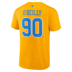 Ryan O'Reilly St. Louis Blues Fanatics Special Edition 2.0 Name & Number T-Shirt - Yellow T-shirts
