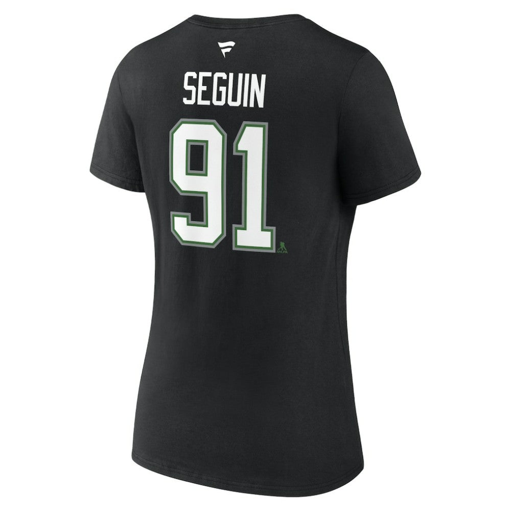 Tyler Seguin Dallas Stars Fanatics Women's Special Edition 2.0 Name & Number V-Neck T-Shirt - Black T-shirts