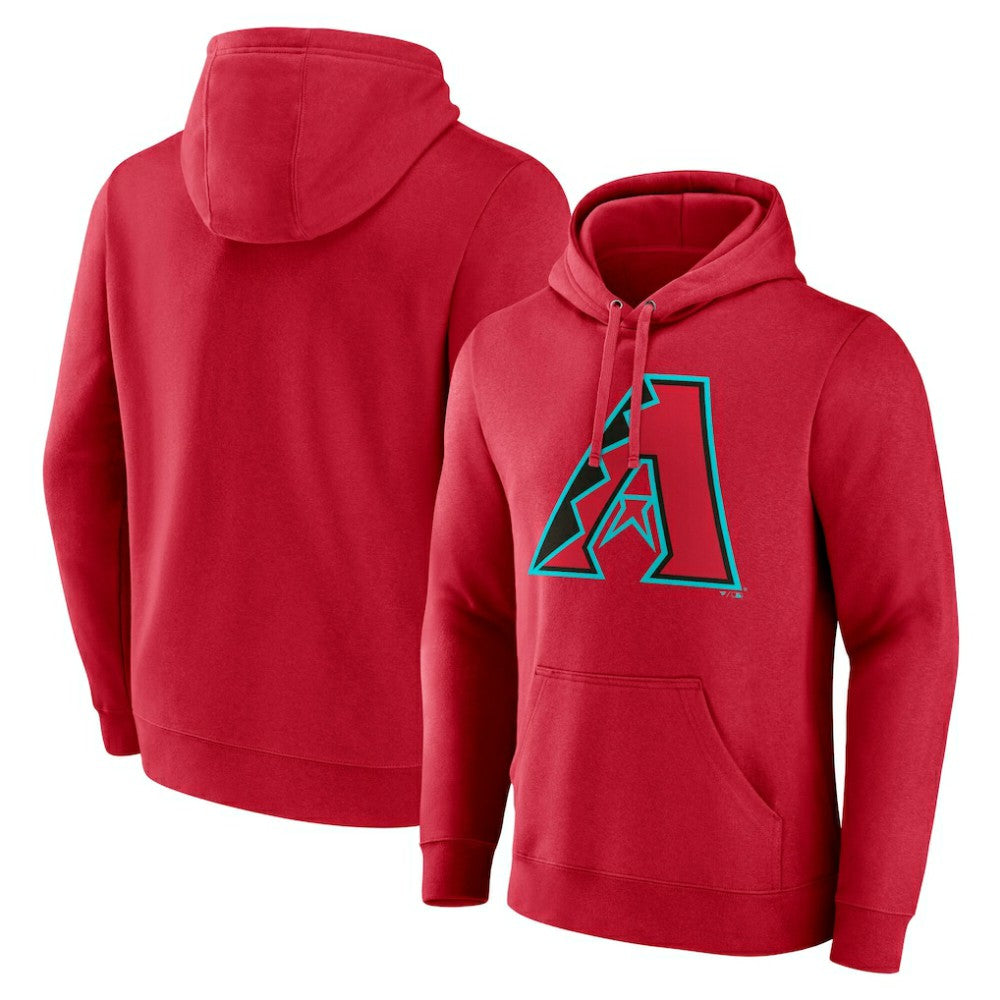 Arizona Diamondbacks Official Logo Pullover Hoodie Red