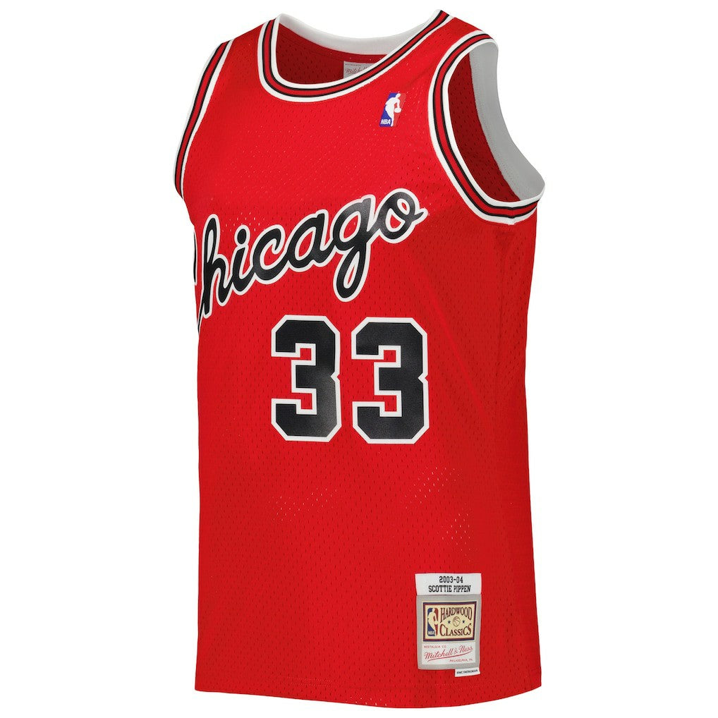 Scottie Pippen Chicago Bulls Hardwood Classics 2003-04 Swingman Jersey sale - Red shop
