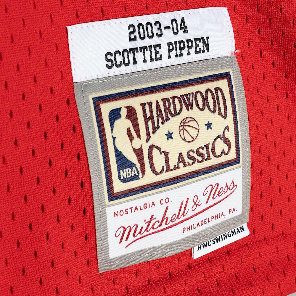 Scottie Pippen Chicago Bulls Hardwood Classics 2003-04 Swingman Jersey sale - Red shop