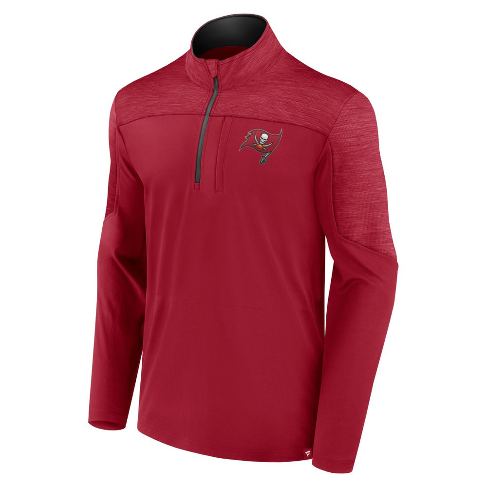 Tampa Bay Buccaneers Defender Half-Zip Top - Red outlet