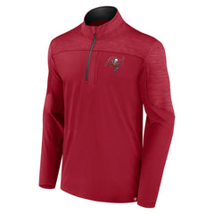 Tampa Bay Buccaneers Defender Half-Zip Top - Red outlet