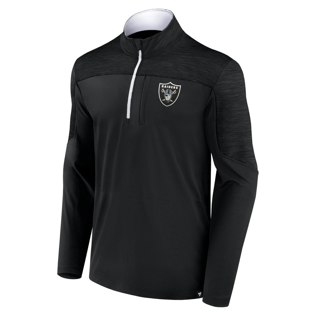 Las Vegas Raiders Defender Half-Zip Top - Black cheap