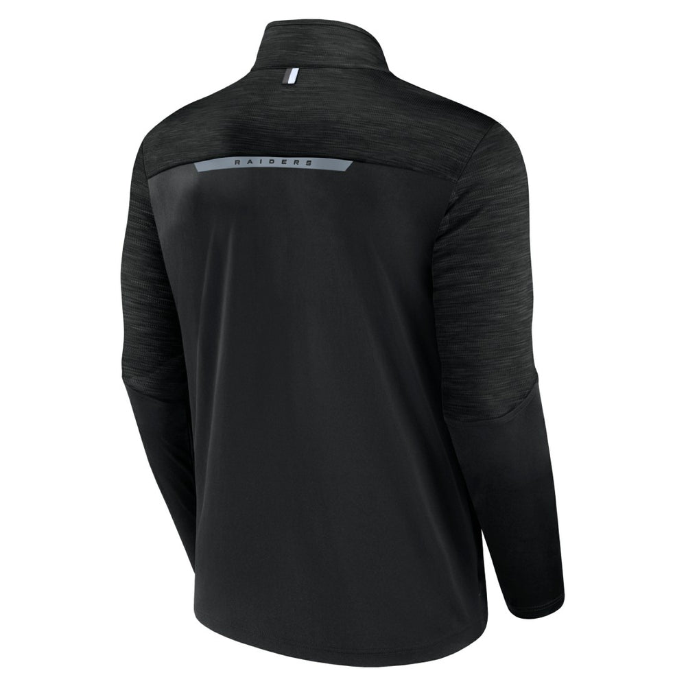 Las Vegas Raiders Defender Half-Zip Top - Black cheap
