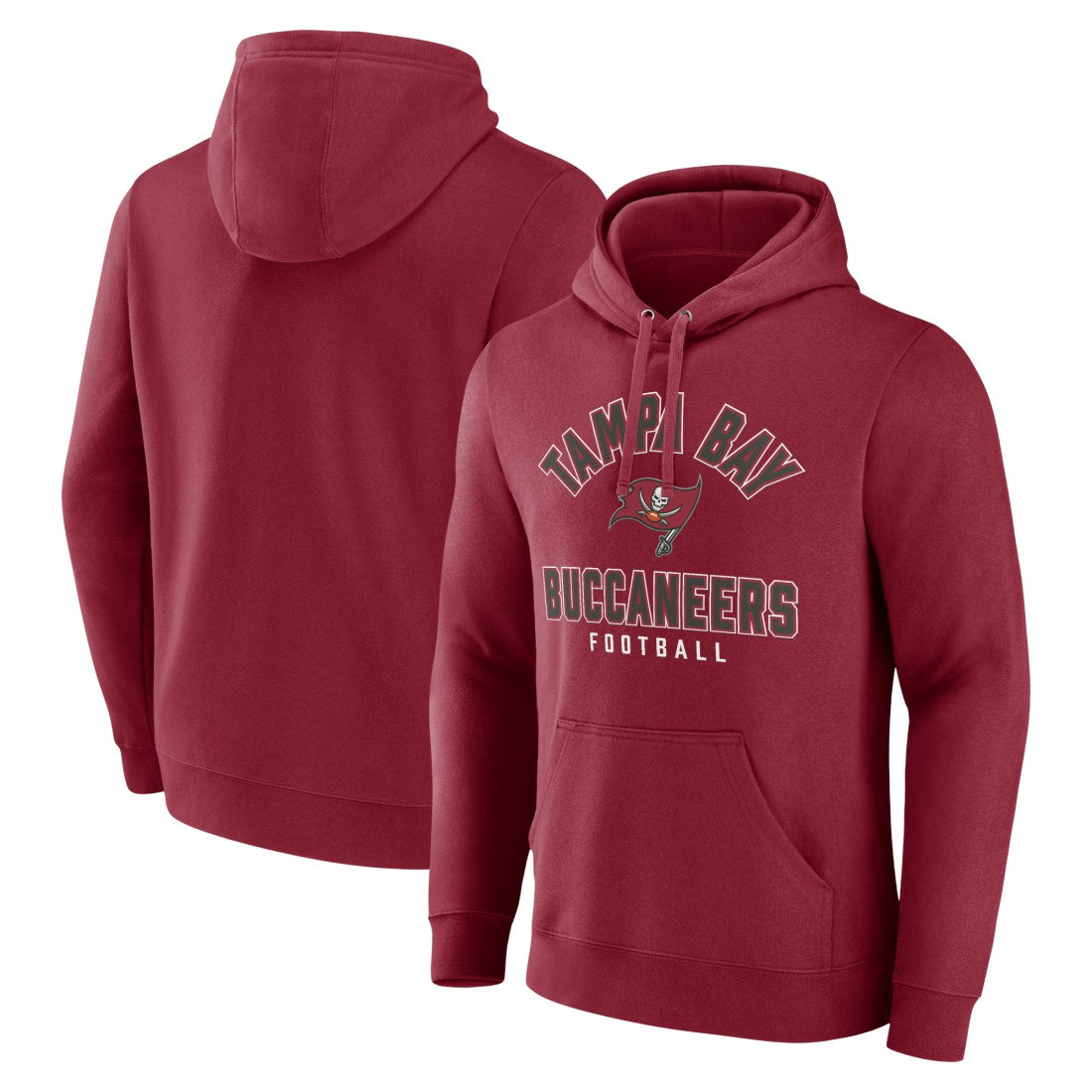 Tampa Bay Buccaneers Between the Pylons Pullover Hoodie - Red outlet