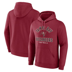 Tampa Bay Buccaneers Between the Pylons Pullover Hoodie - Red outlet