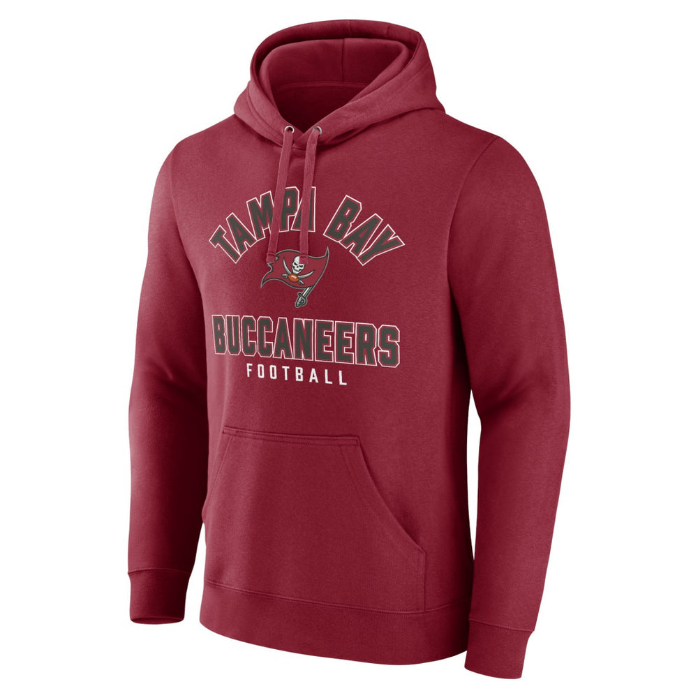 Tampa Bay Buccaneers Between the Pylons Pullover Hoodie - Red outlet