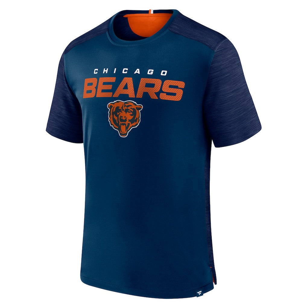 Chicago Bears Defender Evo T-Shirt - Navy sale