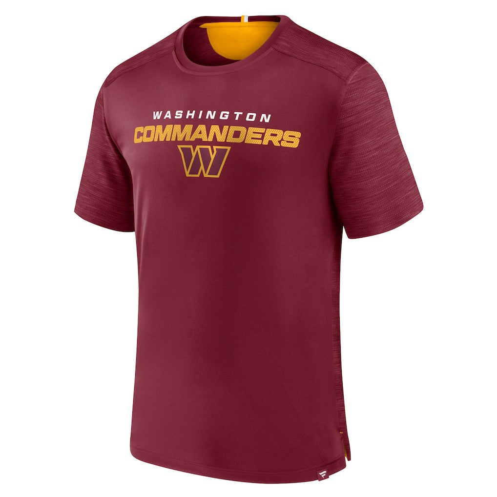 Washington Commanders Defender Evo T-Shirt - Burgundy cheap