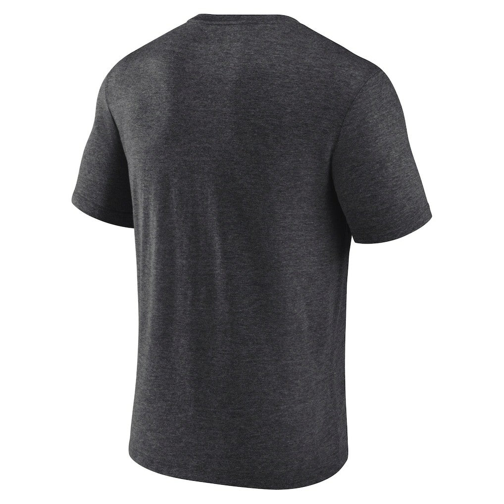 New York Jets Divided Warp Tri-Blend T-Shirt - Heather Charcoal online