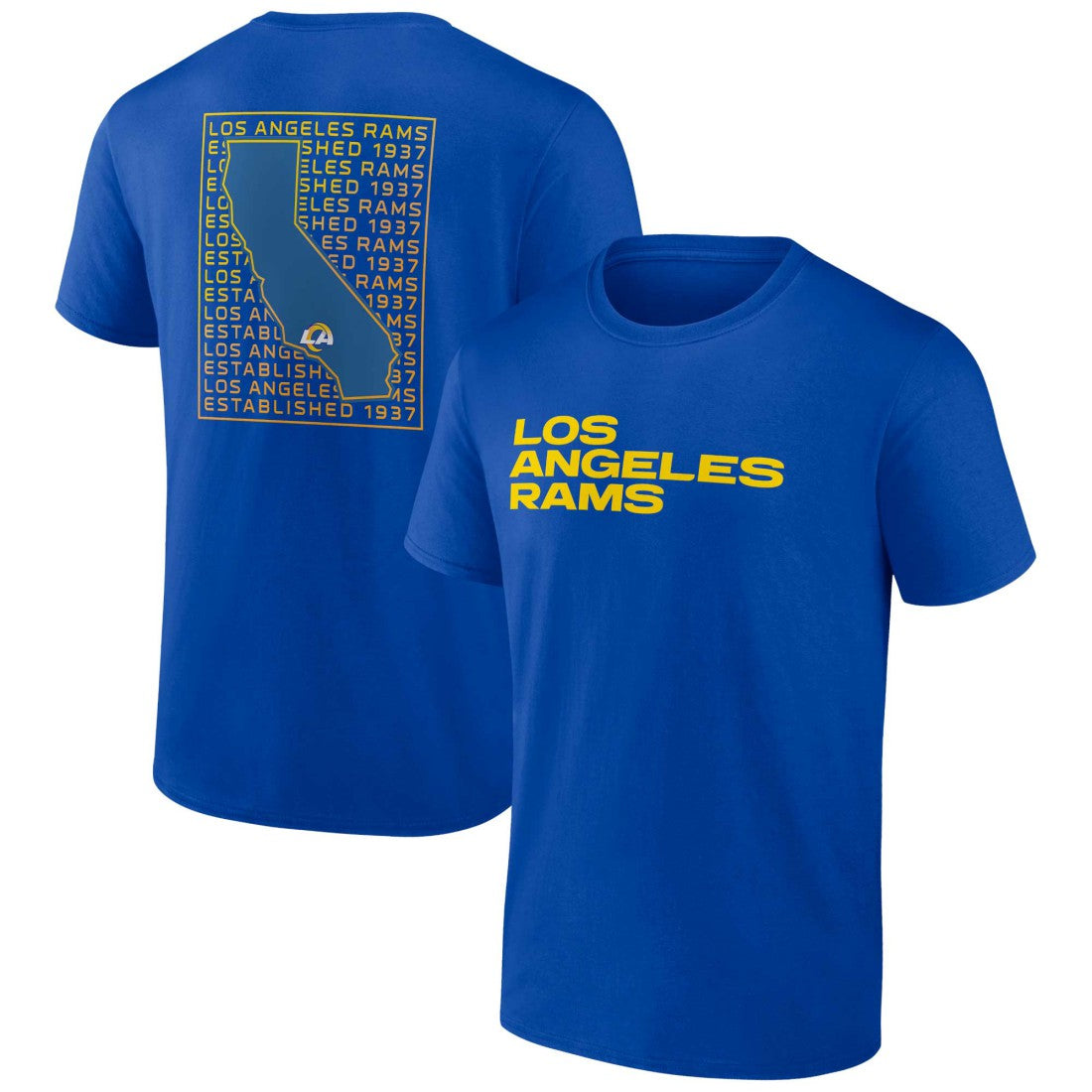 Los Angeles Rams Home Field Advantage T-Shirt - Royal cheap