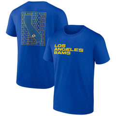 Los Angeles Rams Home Field Advantage T-Shirt - Royal cheap