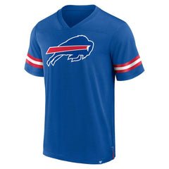 Buffalo Bills Jersey Tackle V-Neck T-Shirt - Royal outlet