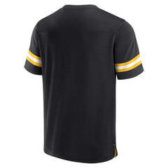 Pittsburgh Steelers Jersey Tackle V-Neck T-Shirt - Black online