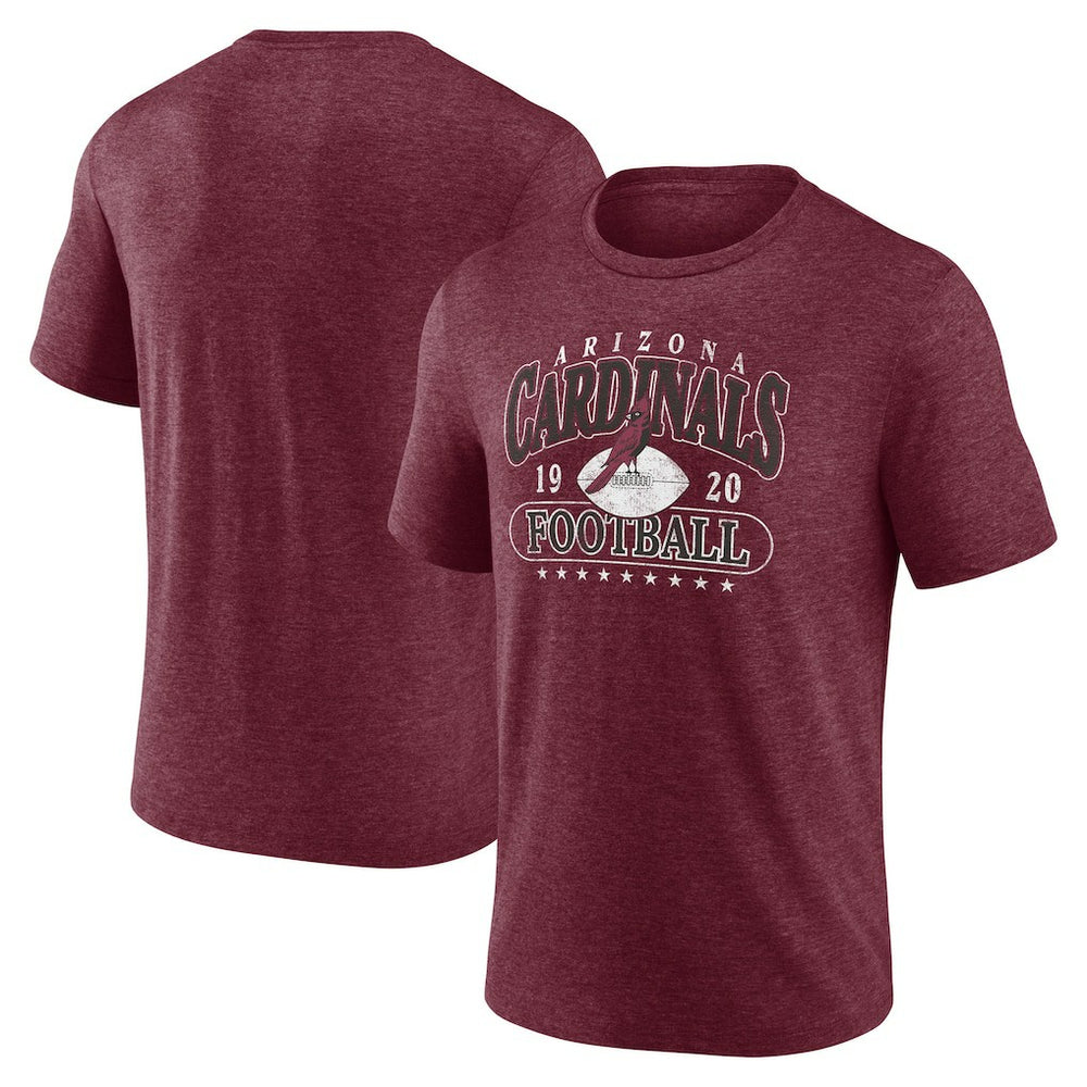 Arizona Cardinals Retro Tri-Blend T-Shirt - Heather Cardinal online
