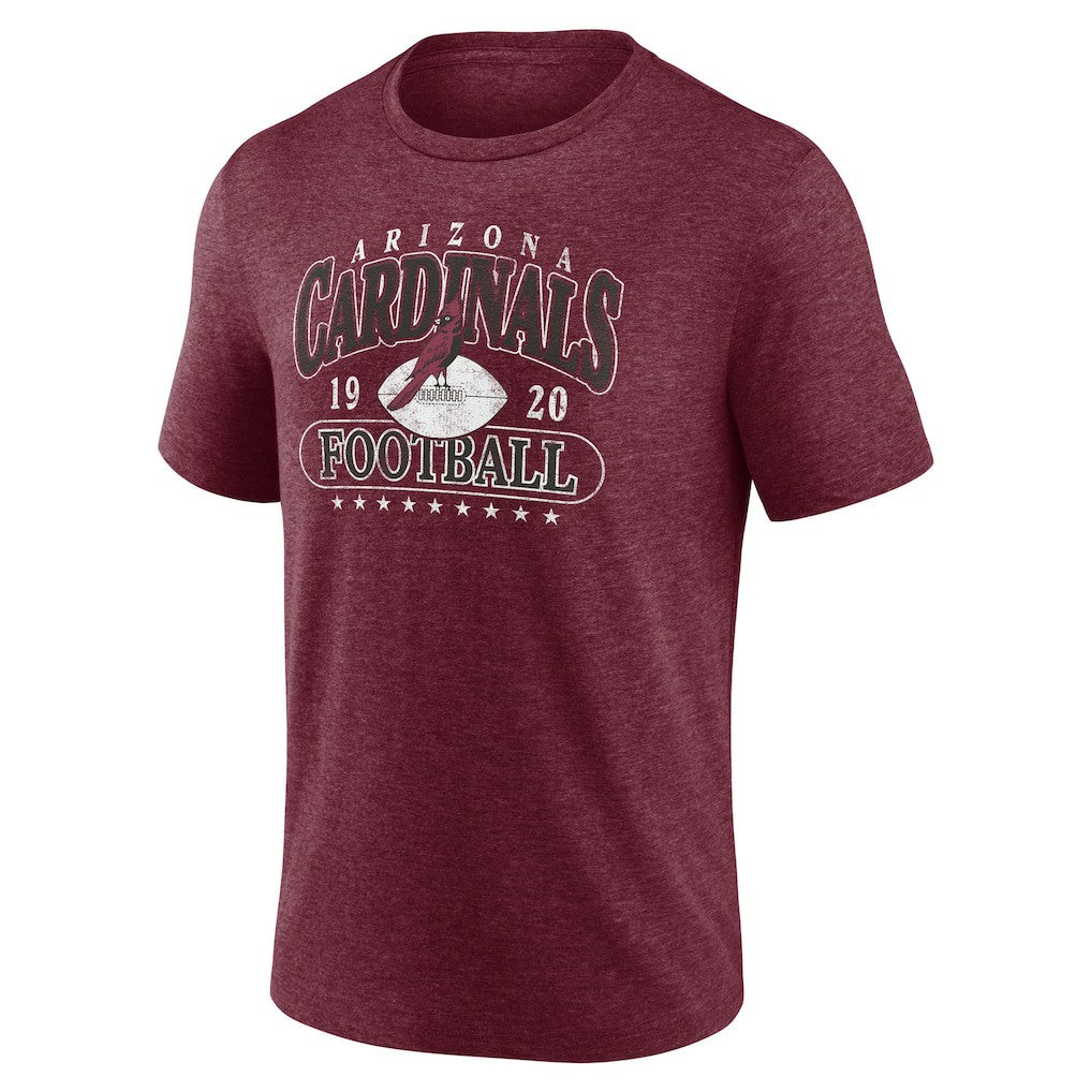 Arizona Cardinals Retro Tri-Blend T-Shirt - Heather Cardinal online