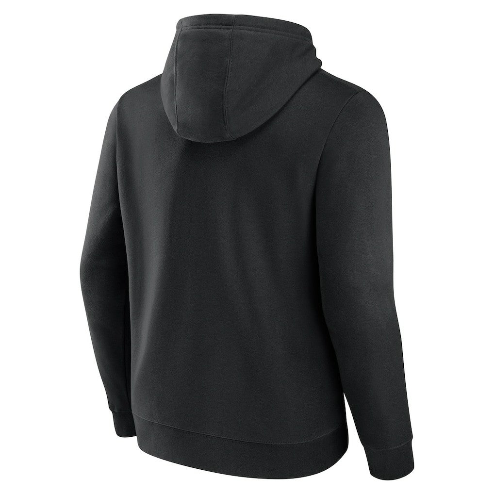Las Vegas Raiders Primary Logo Fleece Pullover Hoodie - Black for sale