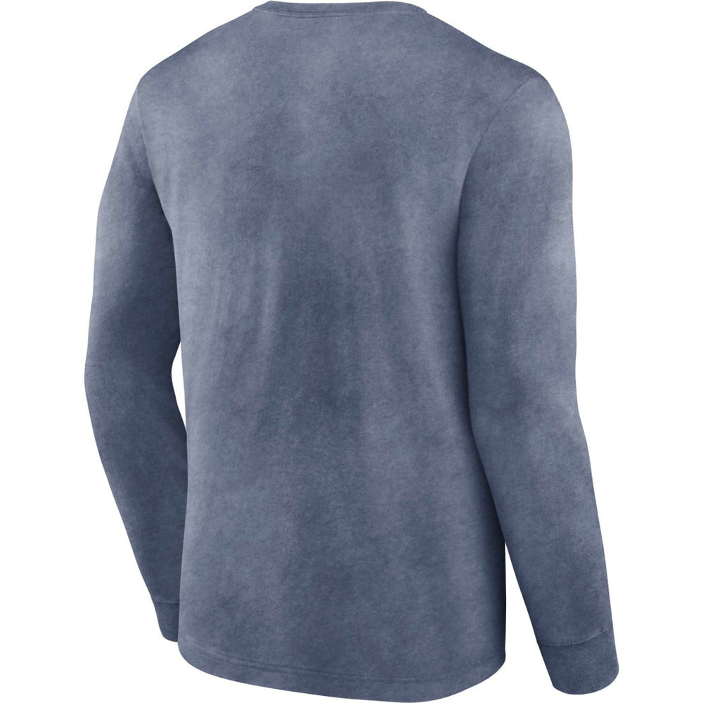 Tennessee Titans Washed Primary Long Sleeve T-Shirt - Heather Navy sale