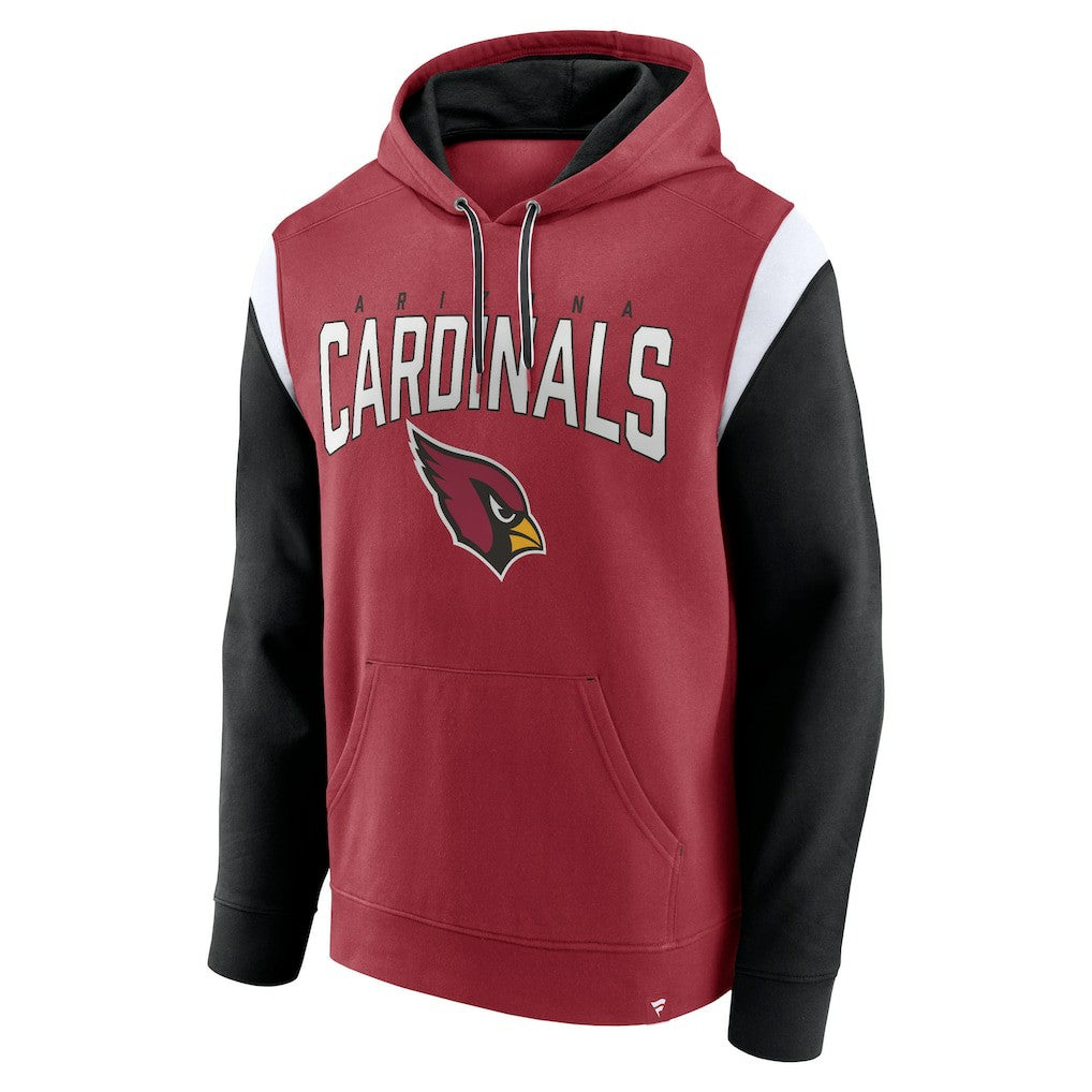 Arizona Cardinals Trench Battle Pullover Hoodie - Cardinal discount