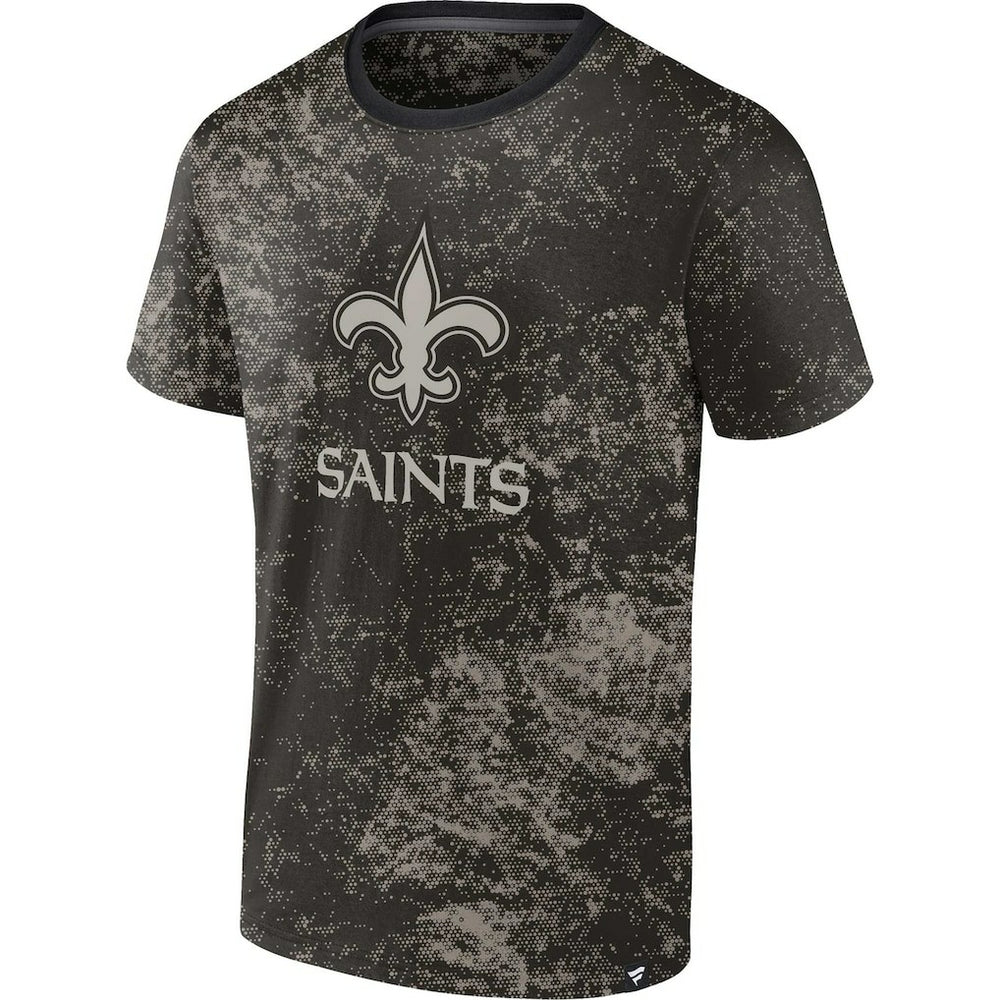 New Orleans Saints Shadow T-Shirt - Black sale