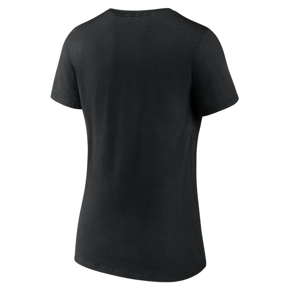 Ottawa Senators Women's Team Logo V-Neck T-Shirt - Black T-shirts
