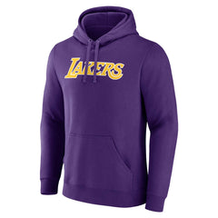 Los Angeles Lakers Wordmark Alternate Pullover Hoodie - Purple outlet