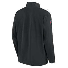 New York Jets Sideline Coach Half-Zip Jacket - Black sale