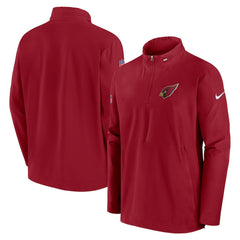 Arizona Cardinals Sideline Coach Half-Zip Jacket - Cardinal sale