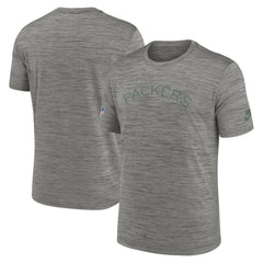 Green Bay Packers 2023 Sideline Alternate Logo Performance T-Shirt - Heather Charcoal sale