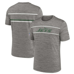 New York Jets Legacy Sideline Performance T-Shirt - Heather Charcoal cheap
