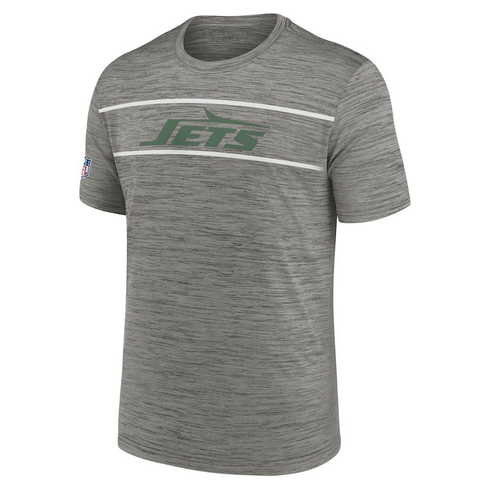New York Jets Legacy Sideline Performance T-Shirt - Heather Charcoal cheap