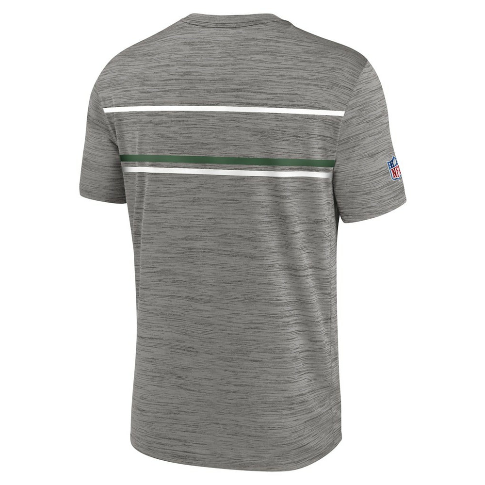 New York Jets Legacy Sideline Performance T-Shirt - Heather Charcoal cheap
