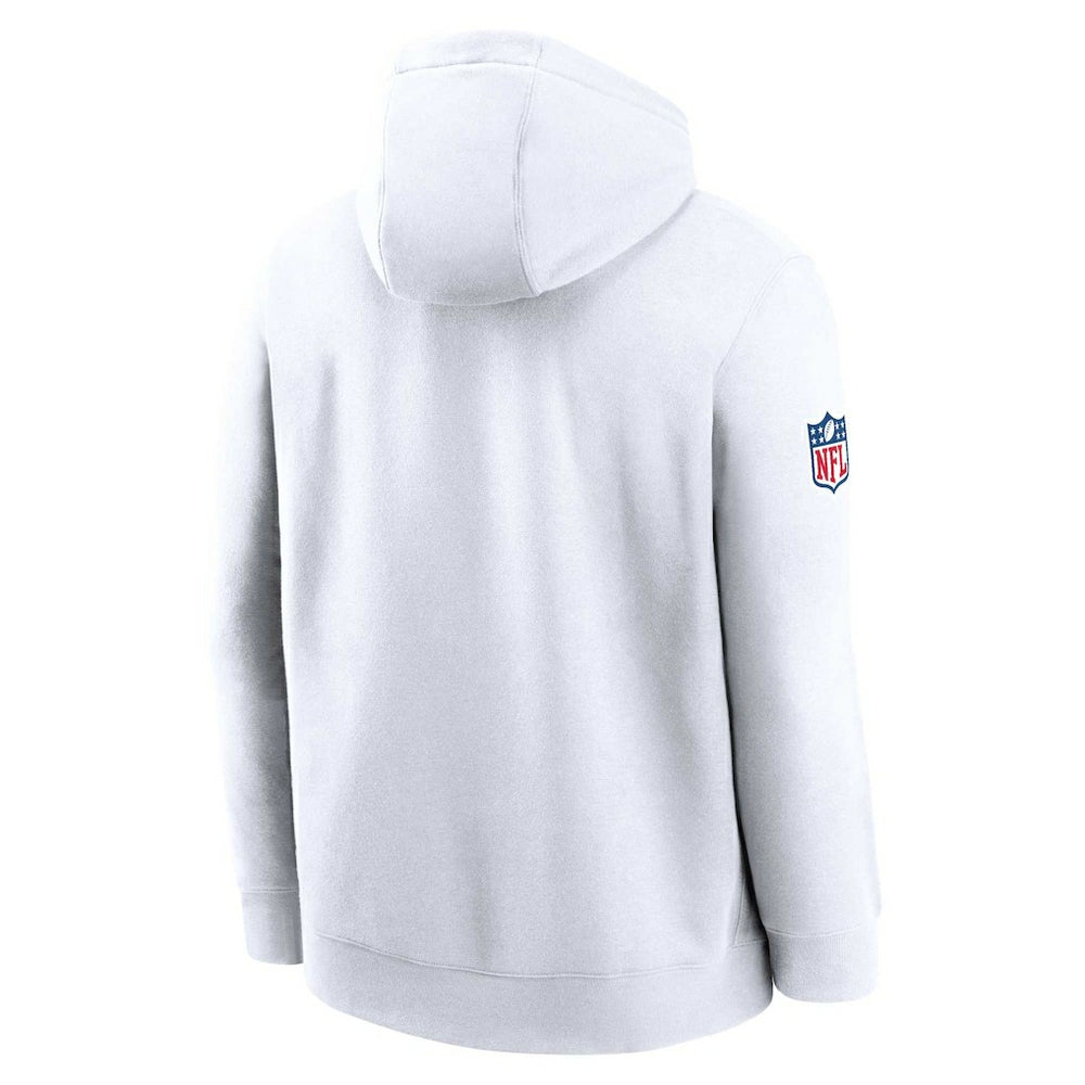 Cleveland Browns 2023 Sideline Club Alternate Tri-Blend Pullover Hoodie - White outlet