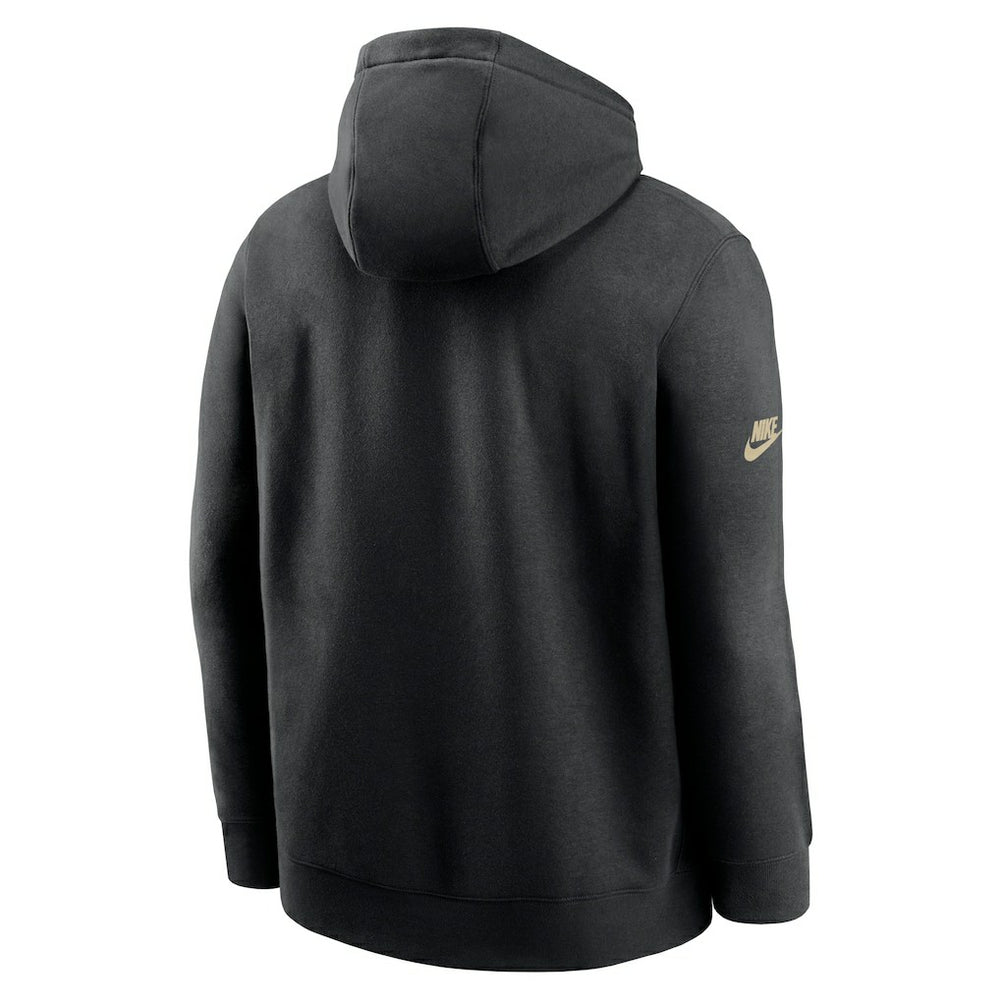 New Orleans Saints 2023 Sideline Club Alternate Tri-Blend Pullover Hoodie - Black for sale