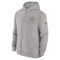New Orleans Saints Sideline Club Fleece Pullover Hoodie - Gray cheap