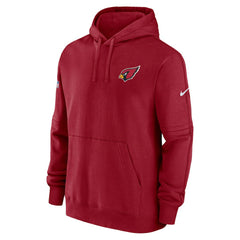 Arizona Cardinals Sideline Club Fleece Pullover Hoodie - Cardinal outlet