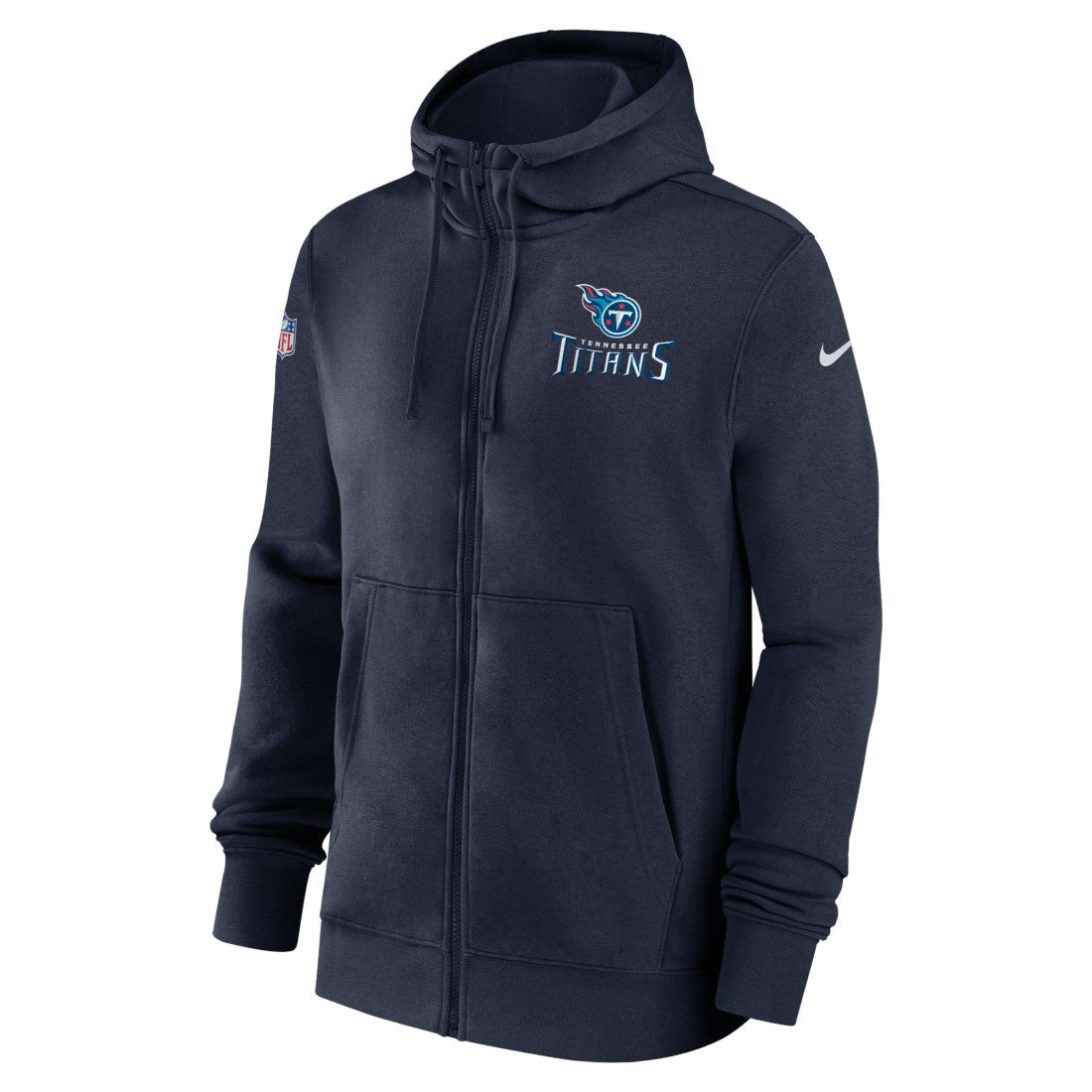 Tennessee Titans 2023/24 Sideline Club Full-Zip Hoodie - Navy outlet