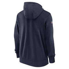 Tennessee Titans 2023/24 Sideline Club Full-Zip Hoodie - Navy outlet