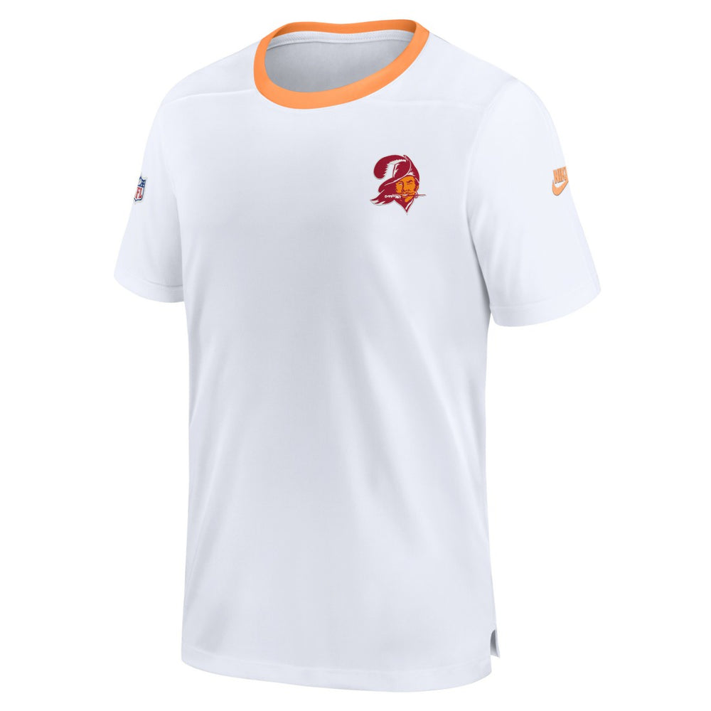 Tampa Bay Buccaneers Throwback Coach Performance T-Shirt - White sale