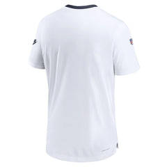 Dallas Cowboys Men's Sideline Coaches Alternate Performance T-Shirt - White on sale