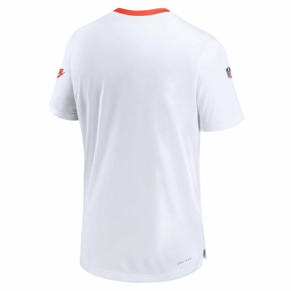 Cleveland Browns Men's Sideline Coaches Alternate Performance T-Shirt - White for sale