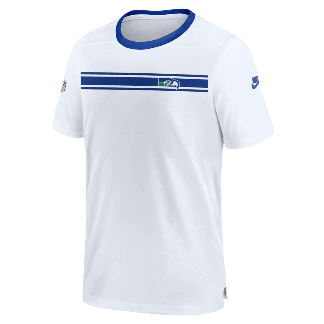 Seattle Seahawks Throwback Sideline Coaches Performance T-Shirt - White for sale