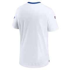Seattle Seahawks Throwback Sideline Coaches Performance T-Shirt - White for sale