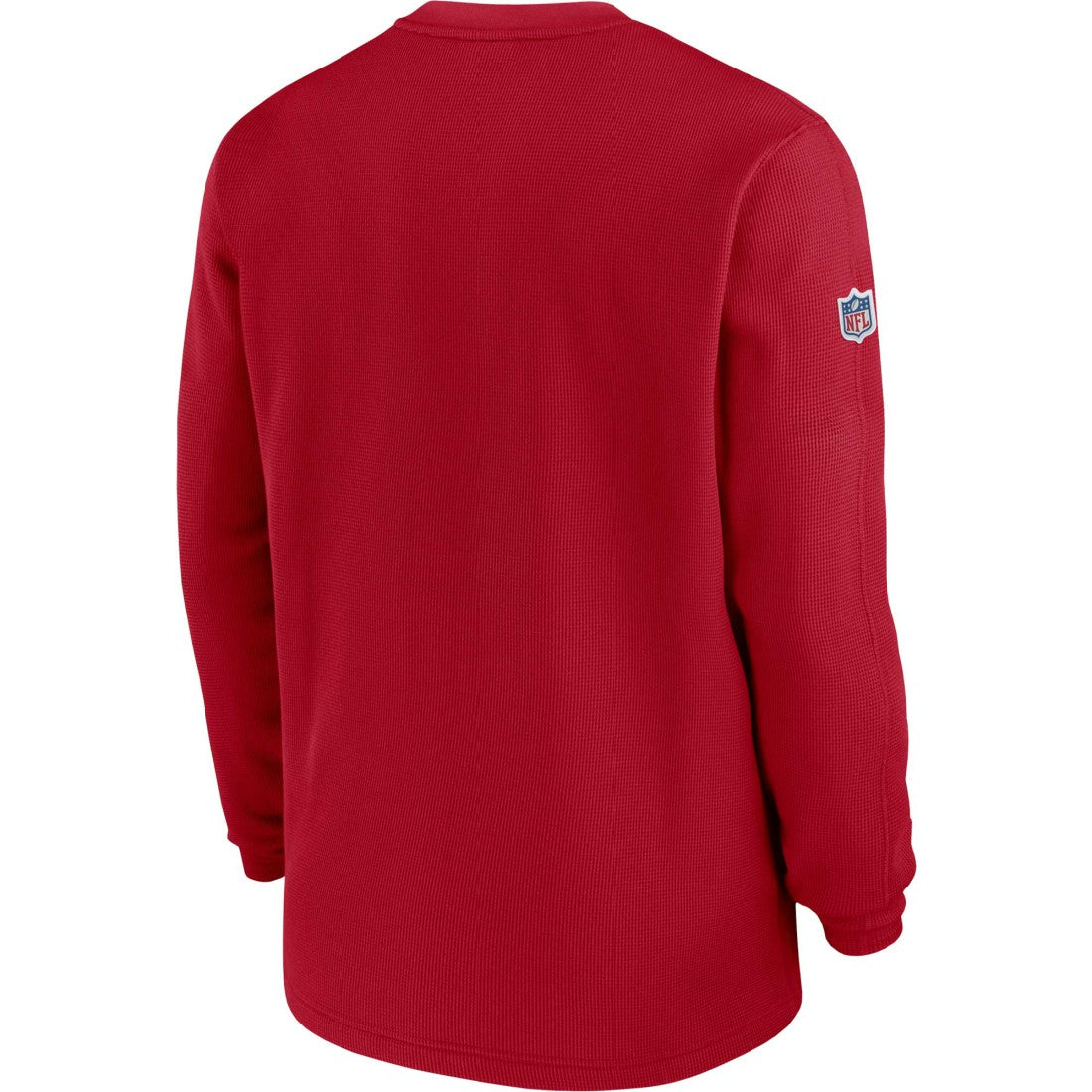 Tampa Bay Buccaneers 2023 Sideline Throwback Heavy Brushed Waffle Long Sleeve Top - Red on sale