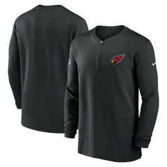 Arizona Cardinals 2023 Sideline Performance Long Sleeve Tri-Blend Quarter-Zip Top - Black online