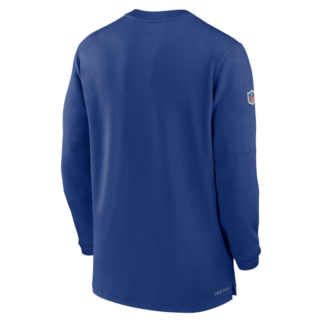 New York Giants 2023 Sideline Performance Long Sleeve Tri-Blend Quarter-Zip Top - Royal cheap